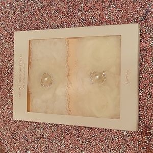 New in Box Miss to Mrs Lace Wedding Garter Set